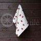 Colourful half-linen kitchen towel "Ladybug"